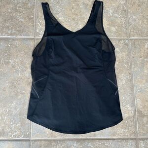 lululemon athletica Black Tank Top